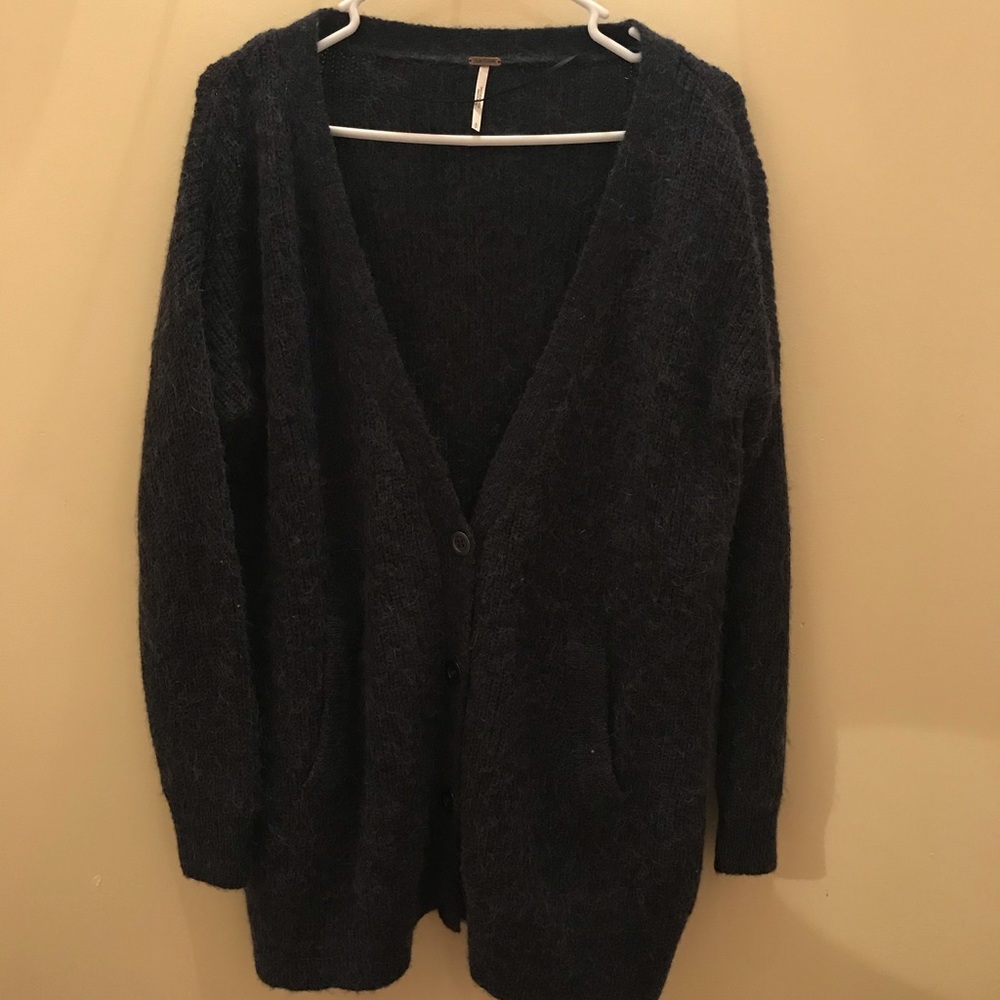 Cozy Free People Over-sized Cardigan